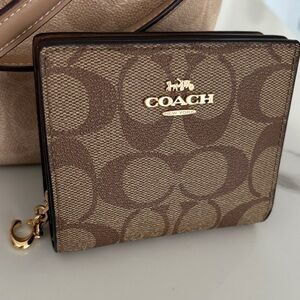 Coach Tan Signature Wallet